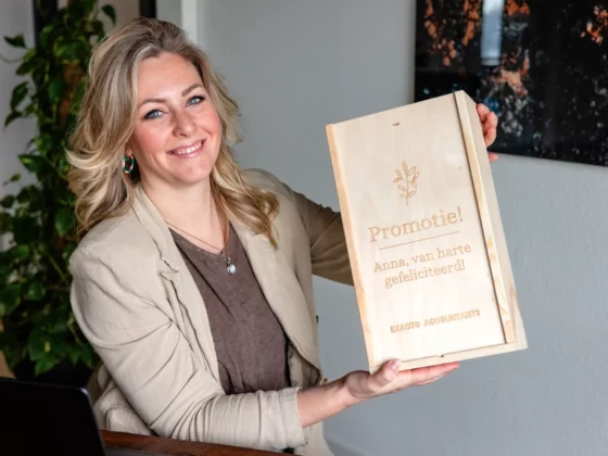 Medewerker promotie cadeau